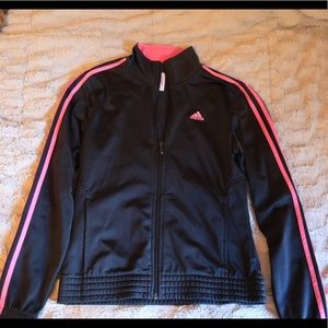 Adidas track zip up